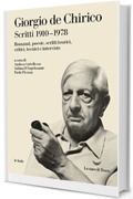 Giorgio de Chirico Scritti 1910&ndash;1978