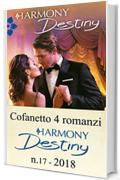 Cofanetto 4 romanzi Harmony Destiny - 17: Salvata dal milionario | Passione extra contratto | Voglio te | L'eredit&agrave;