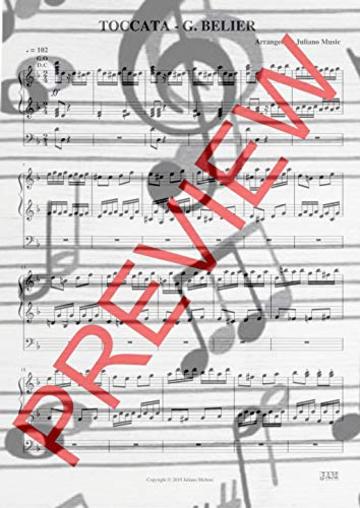 TOCCATA (EASY ORGAN - C VERSION) - G. BELIER