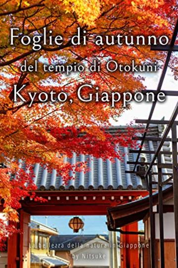 Foglie di autunno del tempio di Otokuni Kyoto, Giappone (La bellezza della natura in Giappone Vol. 1)