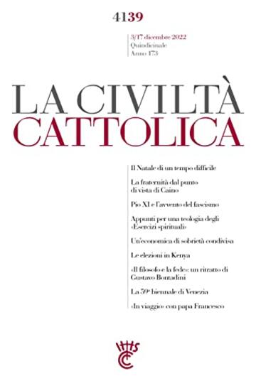 La Civilt&agrave; Cattolica n. 4139