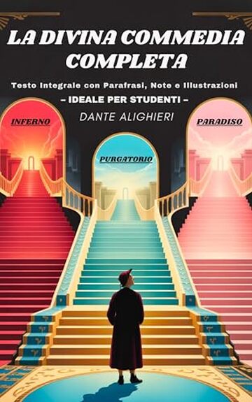 La Divina Commedia Completa - Inferno, Purgatorio e Paradiso: Testo Integrale con Parafrasi di Tutte le Terzine, Note Critiche, Illustrazioni di Inizio Canto