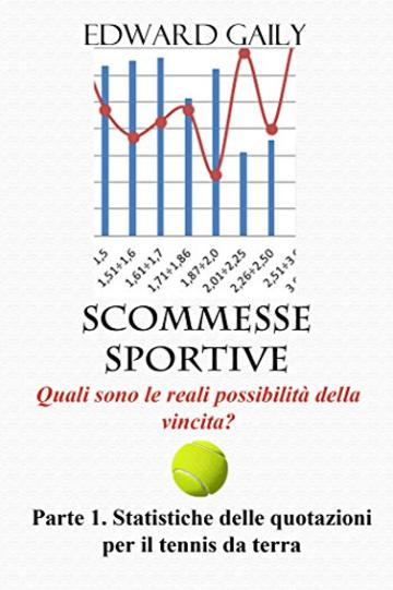 Scommesse Sportive. Quali sono le reali possibilit&agrave; della vincita? Parte 1. Statistiche delle quotazioni per il tennis da terra (Sports Betting. What are the real chances to win)